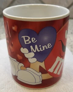 M&M's Valentine Coffee Mug BE MINE 14 fl oz - Picture 1 of 7