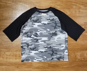 ROTHCO Camouflage T-Shirt, Gray Camo Pattern, Size Large Youth - Bild 1 von 6
