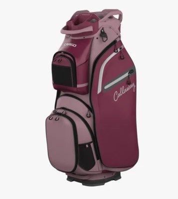 Nuevo Bolso Carro Callaway CARGO 14 Vías Superior Color Lilas Rosa/Rojo Ciruela Foto 1 de 4