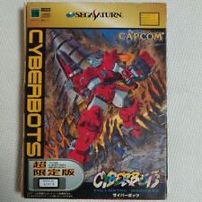 CyberBots FullMetal Madness Limited Edition Sega Saturn SS Capcom Used Japan