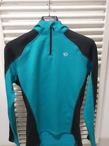 Pearl Izumi Women's Elite Series Barrier Cycling Jacket Black Green Size Medium - Picture 1 of 12
