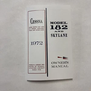 Cessna Model 182P & Skylane Owner's Manual 1972 - Bild 1 von 10
