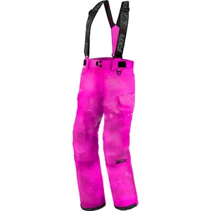 FXR Snowmobile Child & Youth Kicker Insulated Pants - Pink Ink - Picture 1 of 2