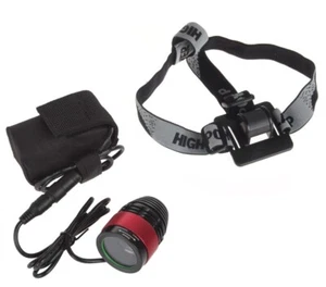 FARETTO DA BICICLETTA e LAMPADA FRONTALE modello 442 con Zoom - LED 1200 lumen - Imagen 1 de 7