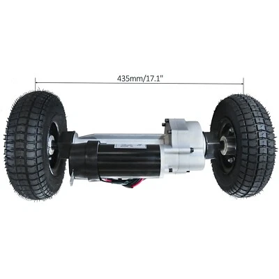 Motor diferencial transaxle traseiro 24v 180W + rodas 9x3,50-4 para scooter de mobilidade - Imagem 1 de 4