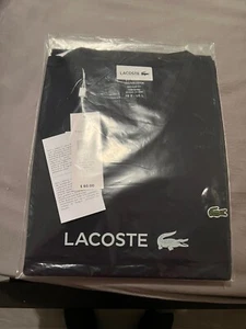 Camiseta de manga corta de algodón Pima con cuello en V de Lacoste TH6710-51 - Imagen 1 de 3