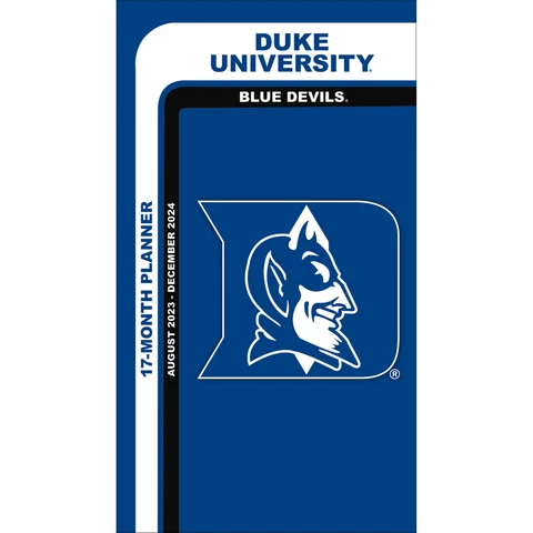 Duke Blue Devils 2023-24 17-Month Pocket Planner Cover