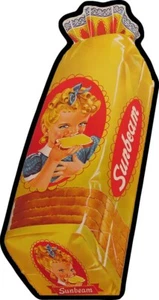 Sunbeam Bread Laser Cut Advertising Metal Sign - Picture 1 of 1
