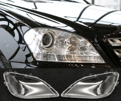  For Mercedes Benz W164 ML-Class ML350 2006 2007 2008 Lens Cover Headlight Clear Foto 1 de 4