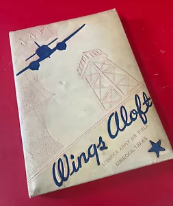 LUBBOCK ESERCITO CAMPO AEREO AVANZATO LIBRO CLASSE VOLO 44F - Foto 1 di 14