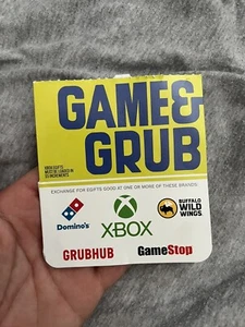 Game Grub Gift Card - Picture 1 of 3