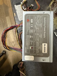 ALIMENTATORE SILENZIOSO PER PC DESKTOP 500W ATX VENTOLA 12CM ON/OFF NBPS500 - Foto 1 di 3