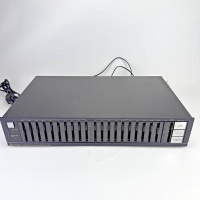 Mitsubishi DA-G156L Vintage 10-Band Stereo Graphic Equalizer. Made in Japan - image 1 of 4