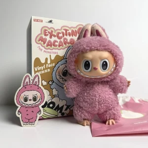 *LYCHEE BERRY* Authentisch Aufregend Macaron Labubu Pop Mart Die Monster geöffnet Neu - Bild 1 von 15