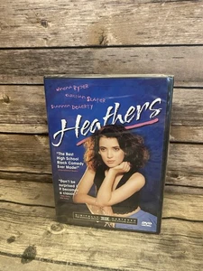 Heathers (DVD, 1989) Winona Ryder Christian Slater Shannon Doherty NEW Sealed - Imagen 1 de 4