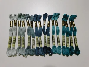 16 Brand New DMC Floss (2 of Each Color) (CAH3050) - Picture 1 of 1