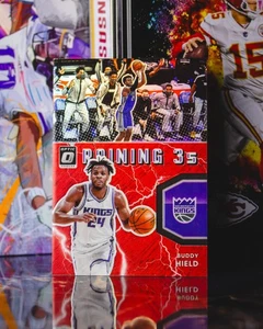 2021-22 Donruss Optic Raining 3s #7 Buddy Hield Red Prizm /99 - Foto 1 di 2