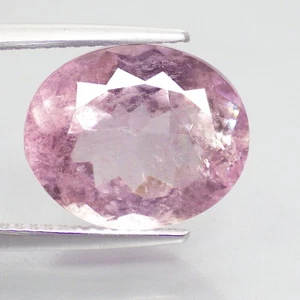 6.75 Ct Phenomenal Fire Oval (13 x 10 mm) 100% Natural Pink Morganite Gemstones - Picture 1 of 7