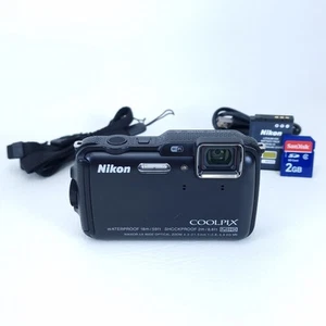 Nikon Coolpix AW120 Waterproof Digital Camera Wi-Fi GPS Full HD | Free UK P&P - Picture 1 of 17
