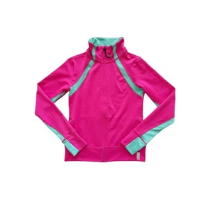 Zella Girl Pink Full Zip Activewear Jacket Size M(10-12) - Picture 1 of 5