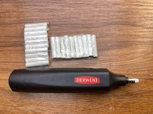 Derwent Electric Eraser With 20 Refills. Good Condition And Working - Picture 1 of 1