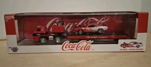 M2 Machines '69 Dodge L600 CDE & '71 Plymouth Hemi Cuda Coca-Cola Limite Edition - Picture 1 of 7
