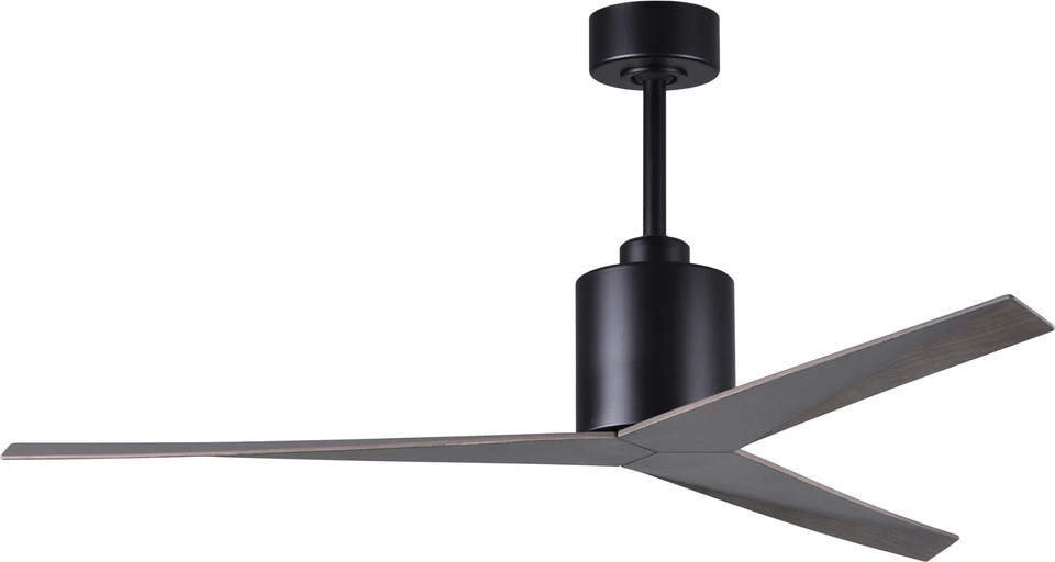 Matthews Eliza 56" Ceiling Fan with Remote Control & Wall Control, Matte Black - Image 1 of 1