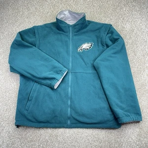 Vintage NFL Philadelphia Eagles Wendejacke Herren XL grün grau G III Apparel - Bild 1 von 16