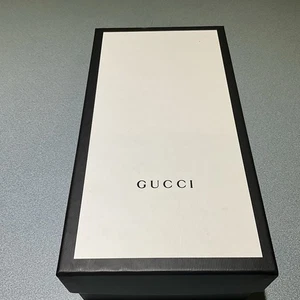Authentischer Gucci schwarz & weiß LEERER Schuhkarton 12,5 x 7 x 4,25 kostenloser Versand - Bild 1 von 3