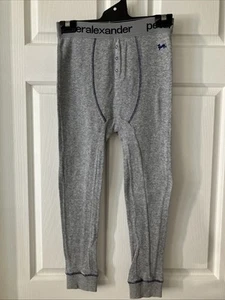 Kids Peter Alexander Junior Long John Pyjama Pants Grey Size 8 - Picture 1 of 4