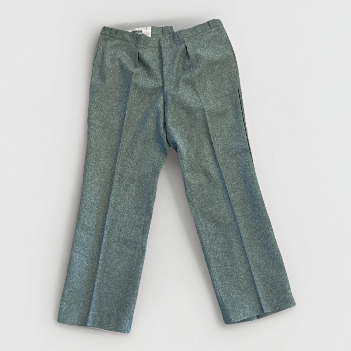Original 100% Wool Vintage Pants for Men for sale | eBay