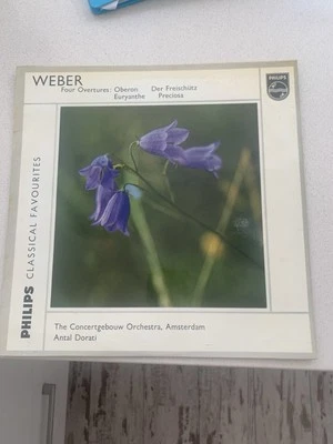 Weber Philips Classical Favourites 4 Overtures Dorati EX Vinyl LP plays v nicely - Image 1 of 4