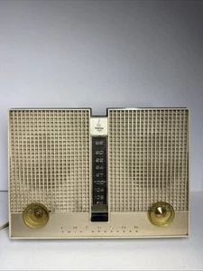 Radio Altavoz Doble Tubo Emerson De Colección G-1707 - ¡FUNCIONA! ¡COMO ESTÁ!. Hecho en USA - Imagen 1 de 13