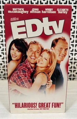 EdTV VHS 1999 Matthew Mcconaughey Tested! - Image 1 of 3