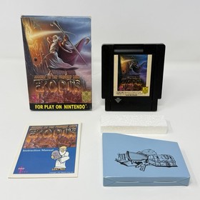 Exodus Journey to the Promised Land Nintendo NES Complete CIB Tested