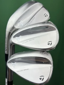 TaylorMade Milled Grind 2025 Wedge Set LEFT Hand 52-09*, 56-12*, 60-10 LH NEW! - Picture 1 of 8