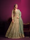 Designer Festive Floor Length Suits Indian Wedding Party Wear Bollywood Style