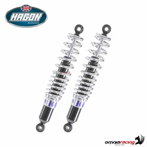 Coppia ammortizzatori Hagon posteriori per Honda CB450 NightHawk 1983>1986 - Bild 1 von 1