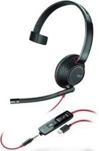 HP / POLY Blackwire C5210 Mono 5210 USB-C OTH Computer UC Headset 207587-01 - Picture 1 of 1