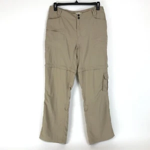 Pantaloni cargo convertibili Magellan outdoor uomo taglia XL marroni tasche outdoor - Foto 1 di 13