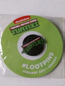 Lootcrate Pin Lootpin TMNT Turtles Nickelodeon January 2017 Origins - Bild 1 von 2