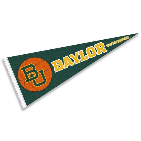 Baylor Bears 12 in X 30 in Basketball Pennant Cover