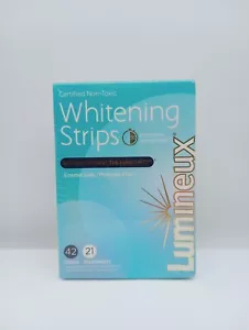 Lumineux Oral Essentials Teeth Whitening Strips - 42 strips 21 treatment - Picture 1 of 3