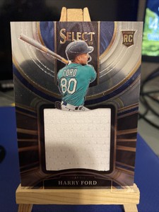 2023 Select Rookie Jumbo Swatch Relic #PJS-HF Harry Ford - Seattle Mariners