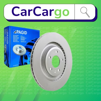 Par de discos de freno traseros Pagid ventilados para Audi A4 S4 quattro 2008-2015 330 mm Foto 1 de 4