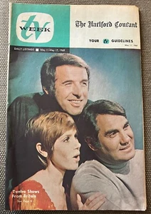 Hartford Courant TV Week 5/11/ 1969 Twelve Shows From Britain - Foto 1 di 1