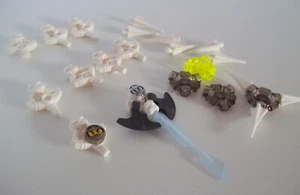 LEGO Ninjago accesorios 23985 empuñadura con cole atrapado y zane, 20612 tng y tnegro - Imagen 1 de 3
