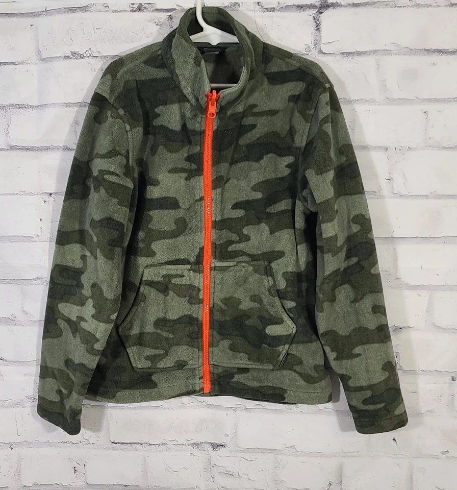Chaqueta camuflada polar Eddie Bauer para niños, talla pequeña Foto 1 de 4