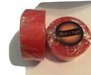 Red Liner Wig Adhesive Tape Roll 1" x 1 2 YD Affixing Costumes ,Hair System -NEW - Picture 1 of 4