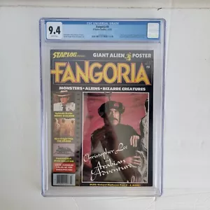 Fangoria 3 CGC 9.4 Christopher Lee/Stephen King/Kolchak/Starlog/OOP/Horror - Bild 1 von 6